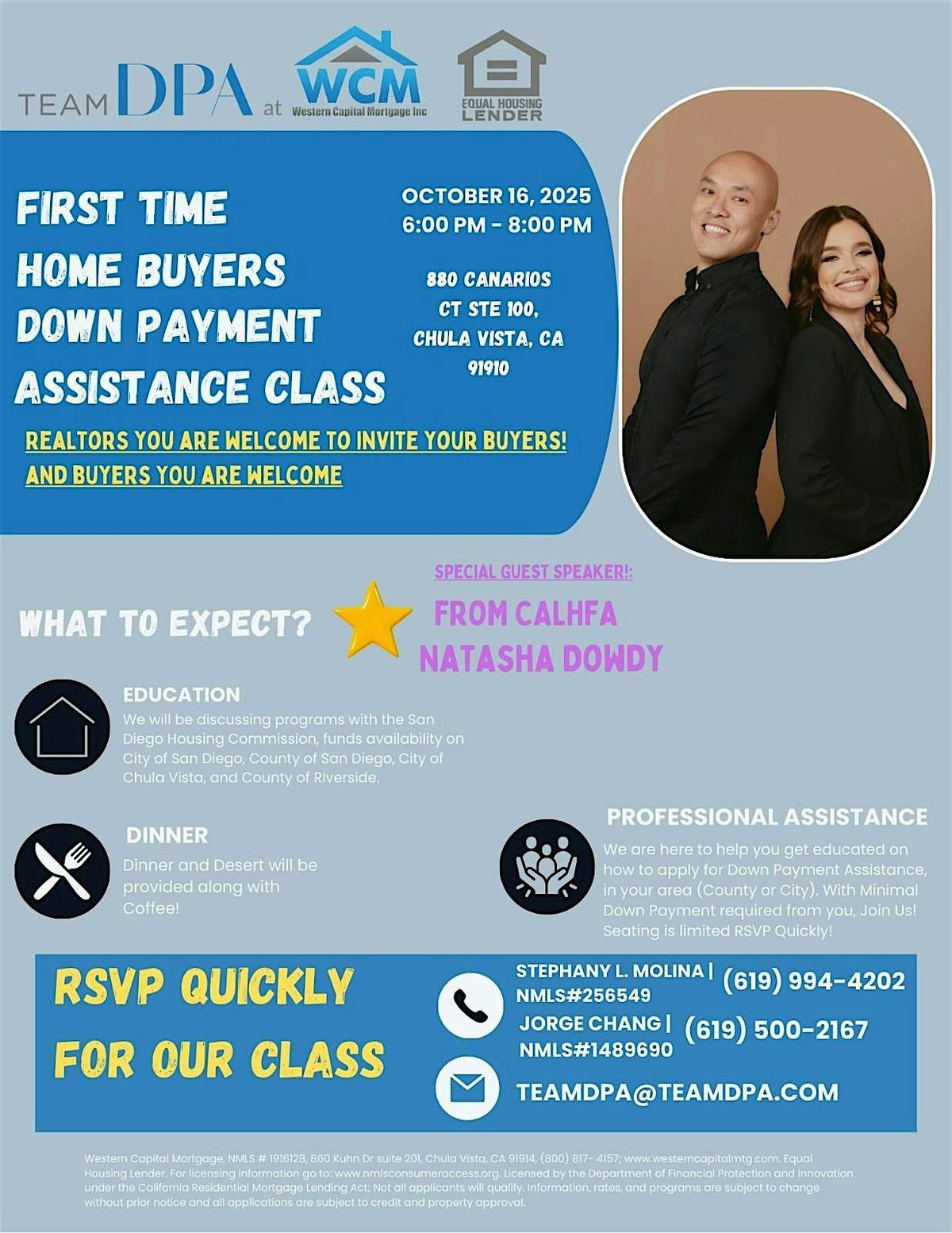 FREE First Time Homebuyers Down Payment Class, 16 October | Event in Chula Vista | AllEvents