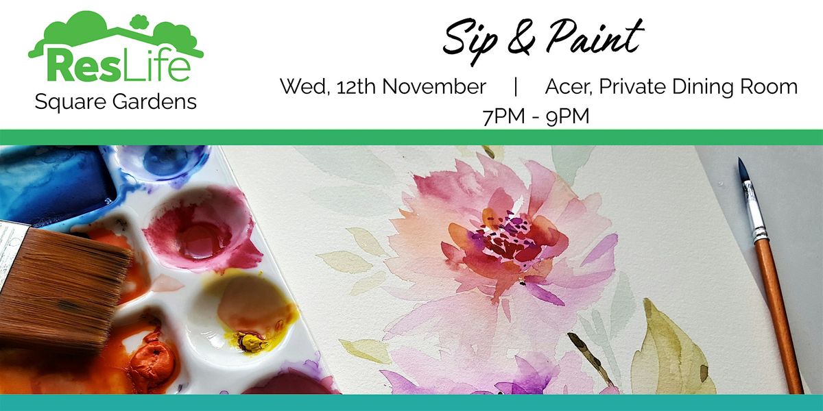 Sip & Paint, 12 November | Event in Manchester | AllEvents
