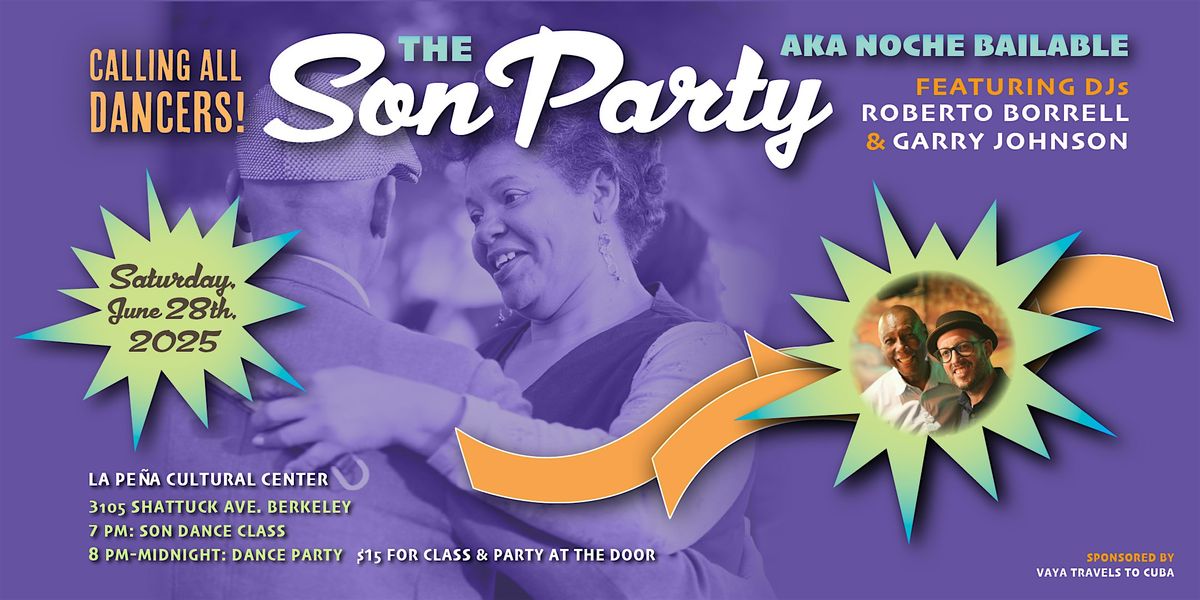 The Son Party: Noche Bailable, 28 June | Event in Berkeley | AllEvents