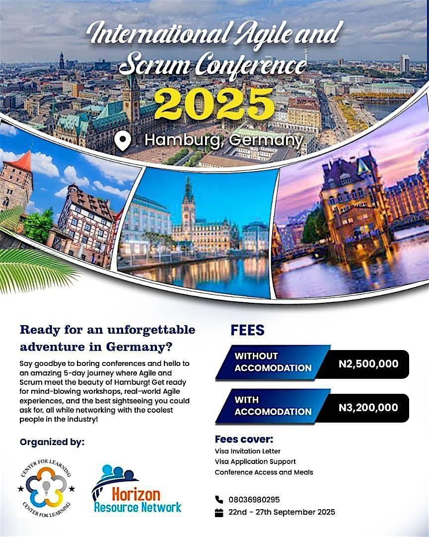 International Agile and Scrum conference, 22 September | Event in Hamburg | AllEvents