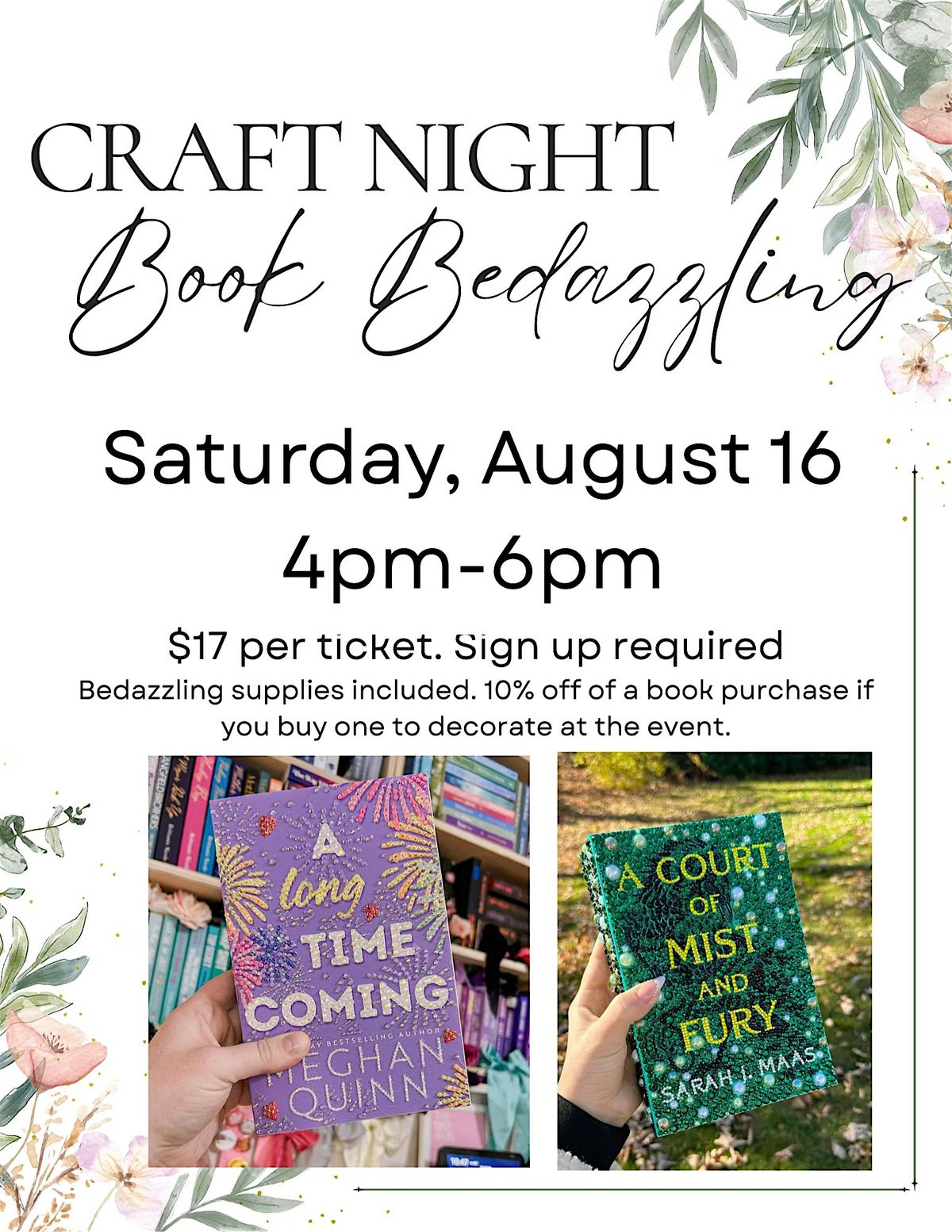 Book Bedazzling, 16 August | Event in Manitowoc | AllEvents