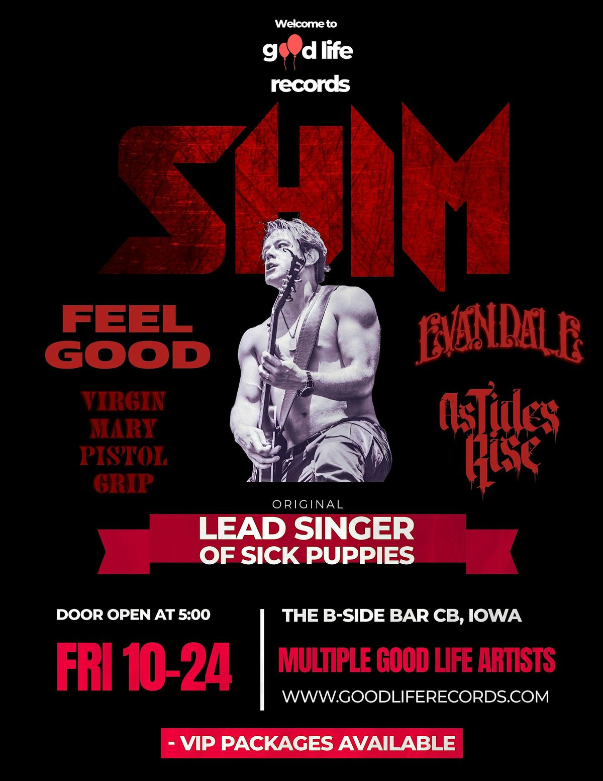 Welcome to Good Life Records SHIM, 24 October | Event in Council Bluffs | AllEvents