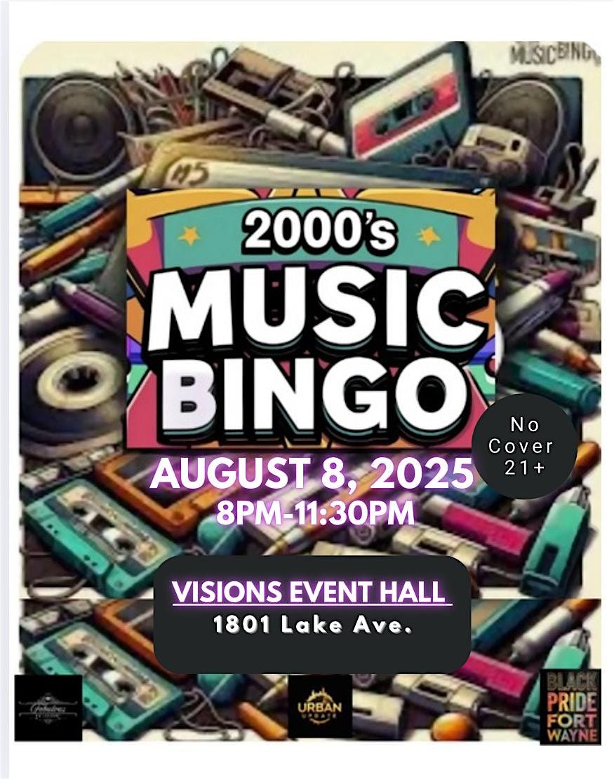 2000’s Music Bingo, 8 August | Event in Fort Wayne | AllEvents