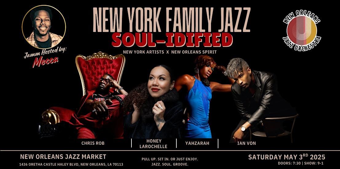 New York Family Jazz Soul-idified, 3 May | Event in New Orleans | AllEvents
