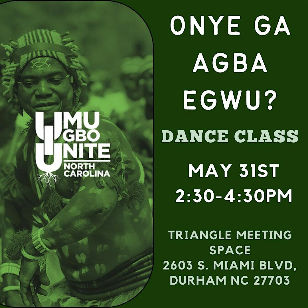 UIUNC Presents: Afro Dance Class, 31 May | Event in Durham | AllEvents