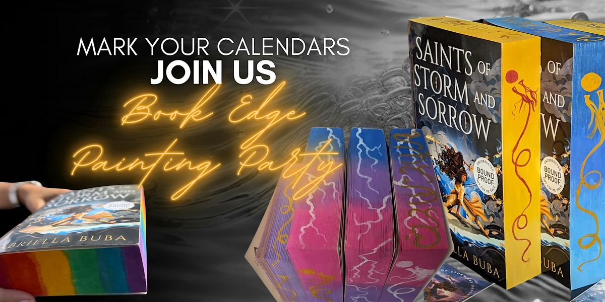 Book Edge Painting Party with Local Author Gabriella Buba, 26 July | Event in Houston | AllEvents