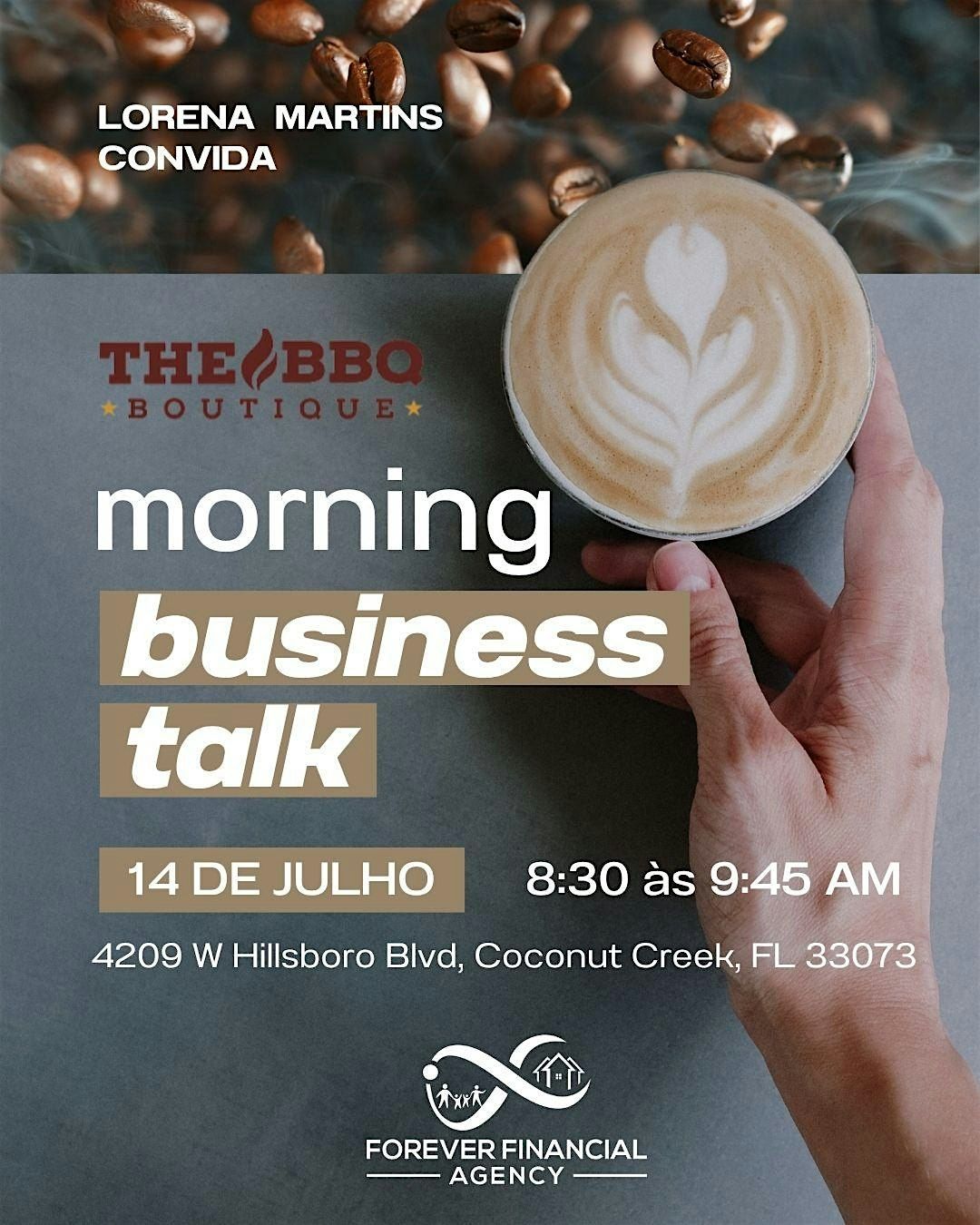 Morning Business Talk - com Lorena Martins, 14 July | Event in Coconut Creek | AllEvents
