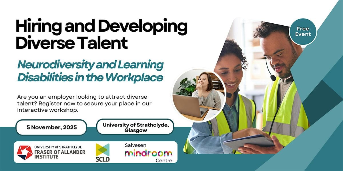 Hiring and Developing Diverse Talent, 5 November | Event in Glasgow | AllEvents