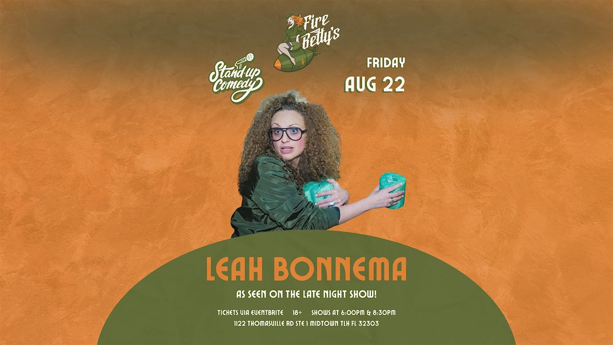 Comedy Series - Leah Bonnema, 22 August | Event in Tallahassee | AllEvents