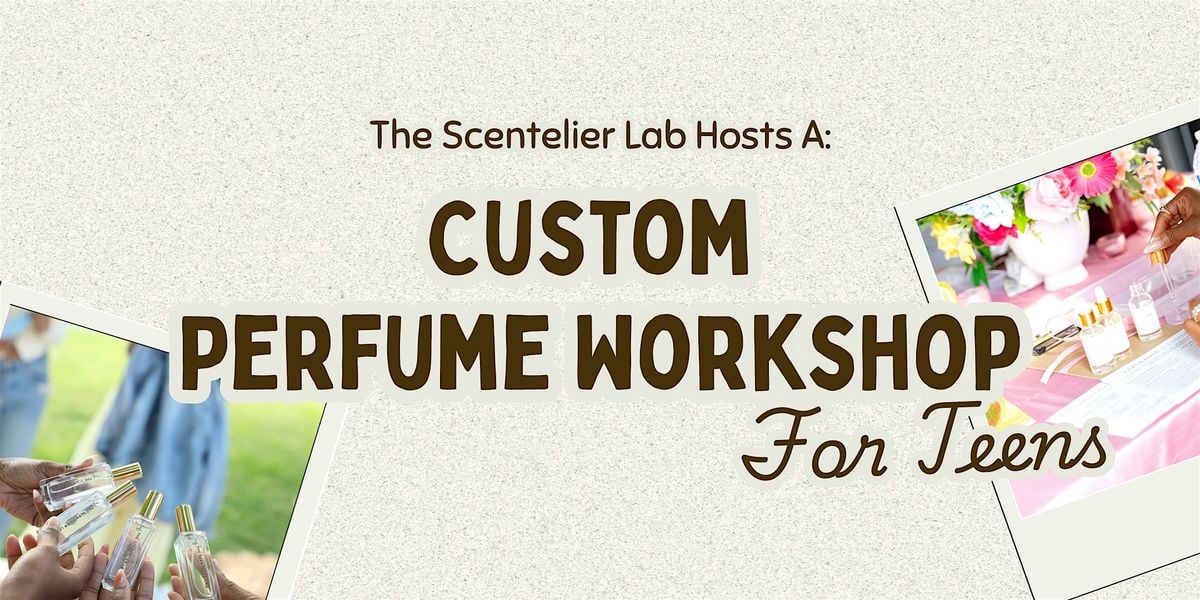 Custom Perfume Workshop for Teens, 8 November | Event in Alexandria | AllEvents