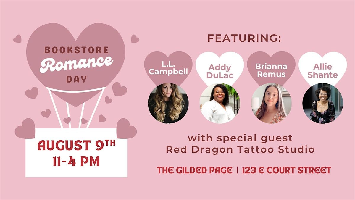 Bookstore Romance Day 2025 at The Gilded Page, 9 August | Event in Tarpon Springs | AllEvents