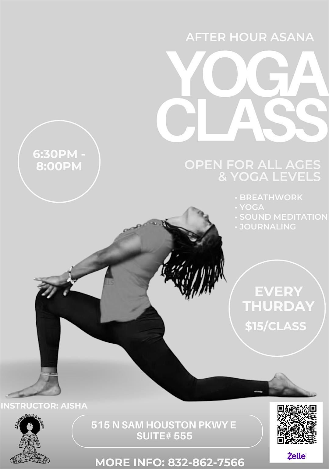After Hour Asana Yoga Class | Event in Houston | AllEvents