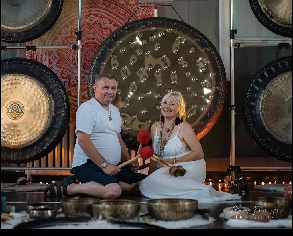 AWAKENING GONG BATH with 11 Gongs, 42" Drum ~ Double Session, 3 August | Event in Guildford | AllEvents