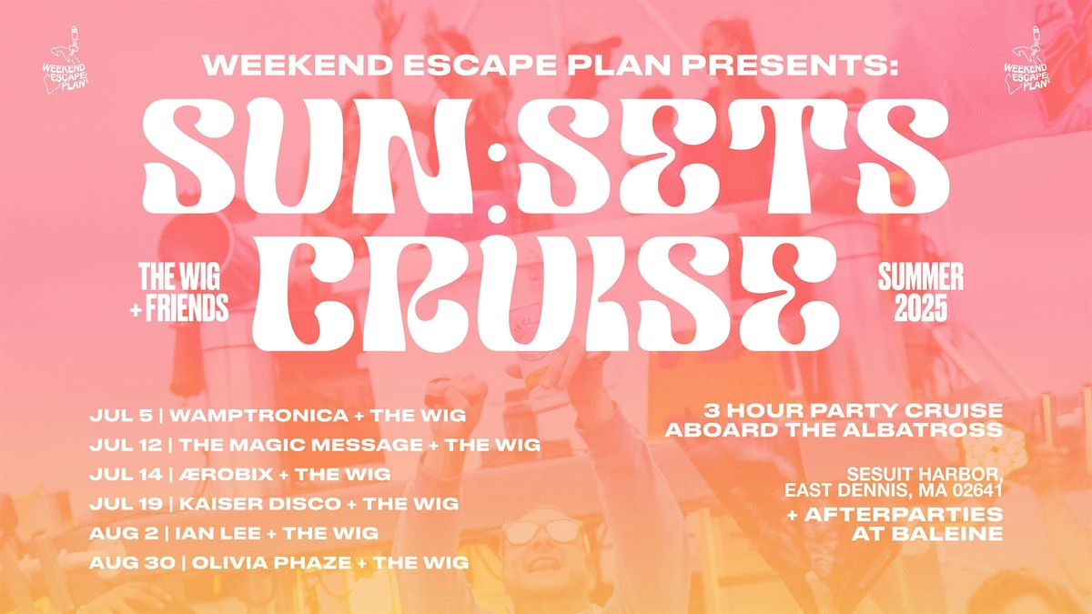 Sun:Sets Cruise, 5 July | Event in Dennis | AllEvents