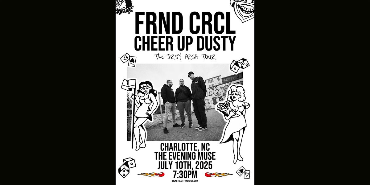 FRND CRCL Album Release with Cheer Up Dusty, 10 July | Event in Charlotte | AllEvents