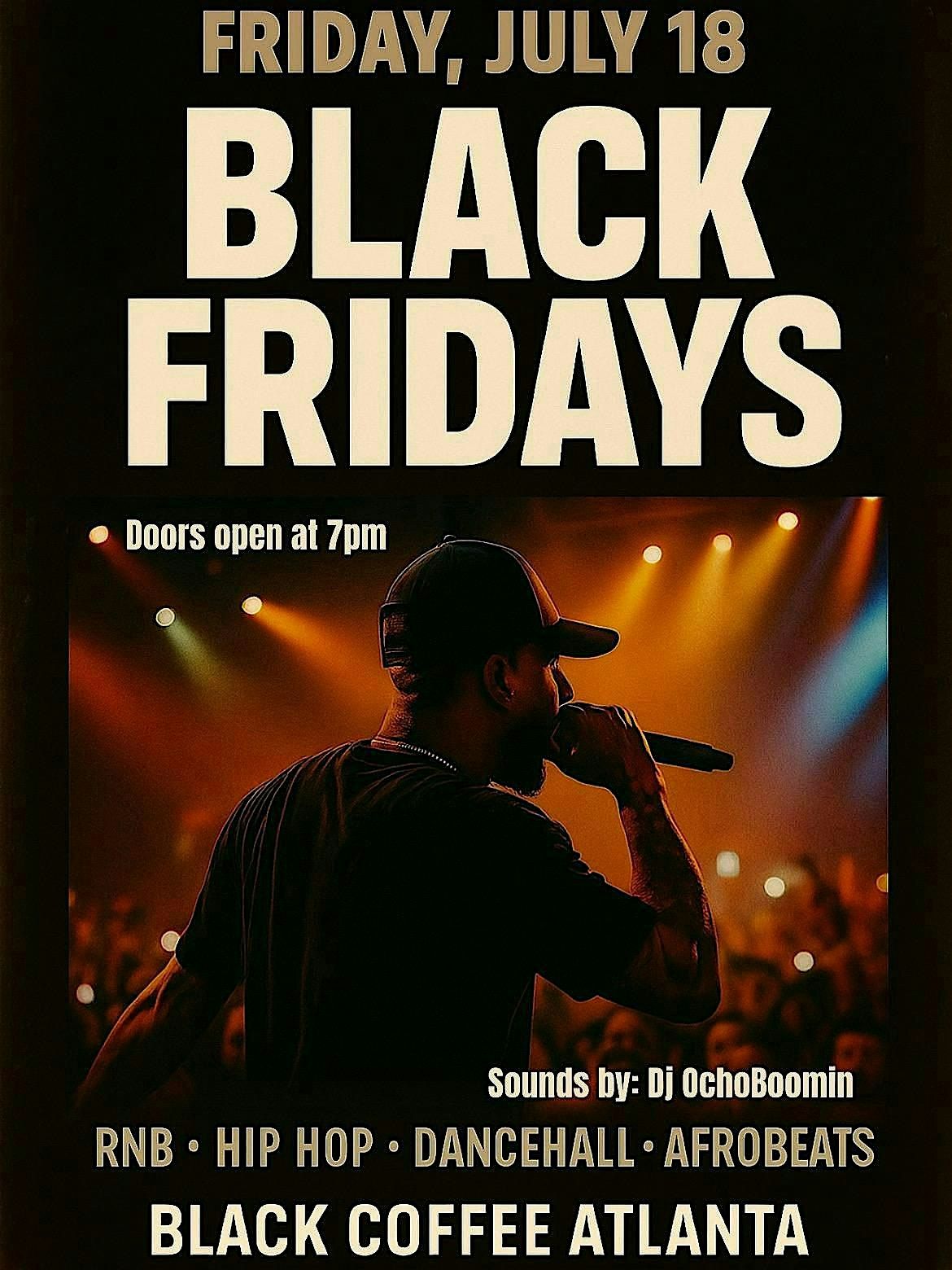 Black Fridays, 29 August | Event in Atlanta | AllEvents