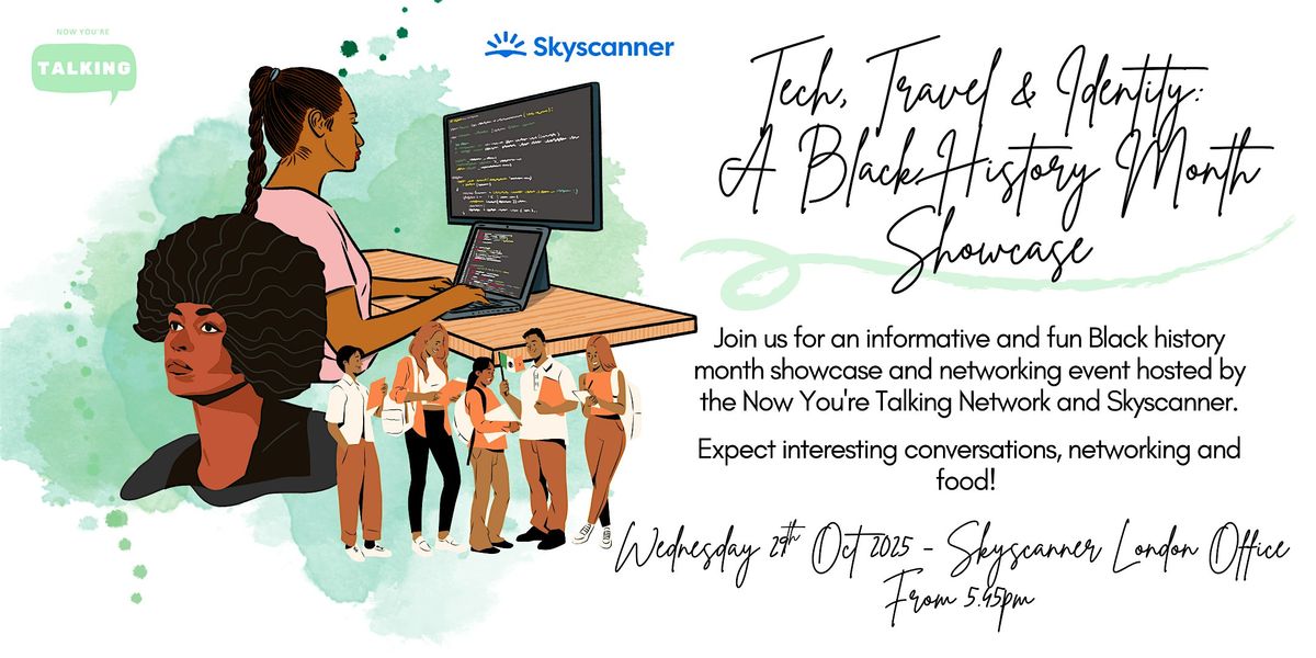 Tech, Travel & Identity: A Black History Month Showcase, 29 October | Event in London | AllEvents