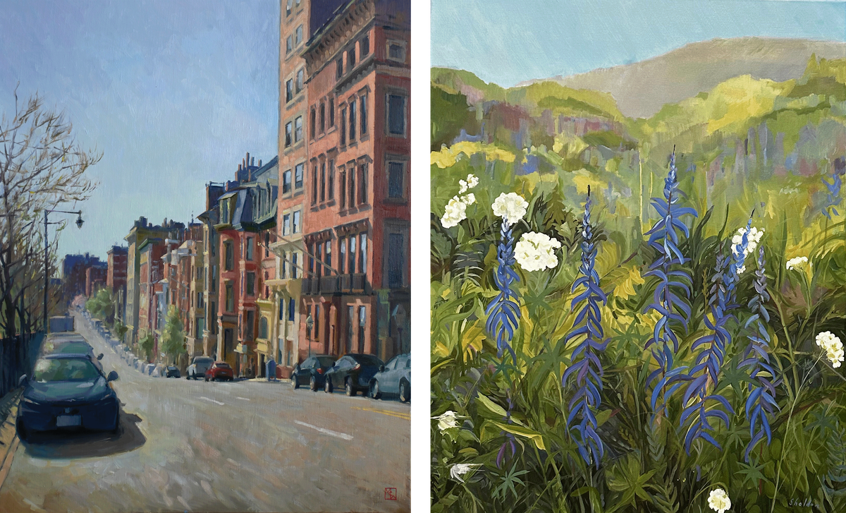 Opening Reception: Sheldon & Weeks - A Shared Space: One Studio, Two Views, 17 July | Event in Boston