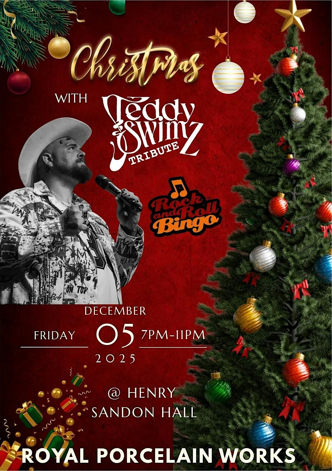 Christmas Teddy Swims Tribute Night With Rock And Roll Bingo- Worcester, 5 December | Event in Worcester | AllEvents