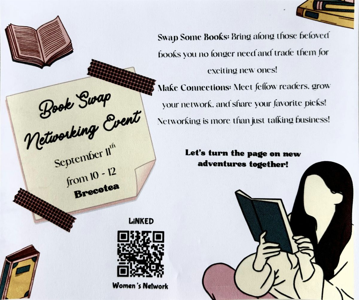 Book Swap & Networking Event, 11 September | Event in Cary | AllEvents