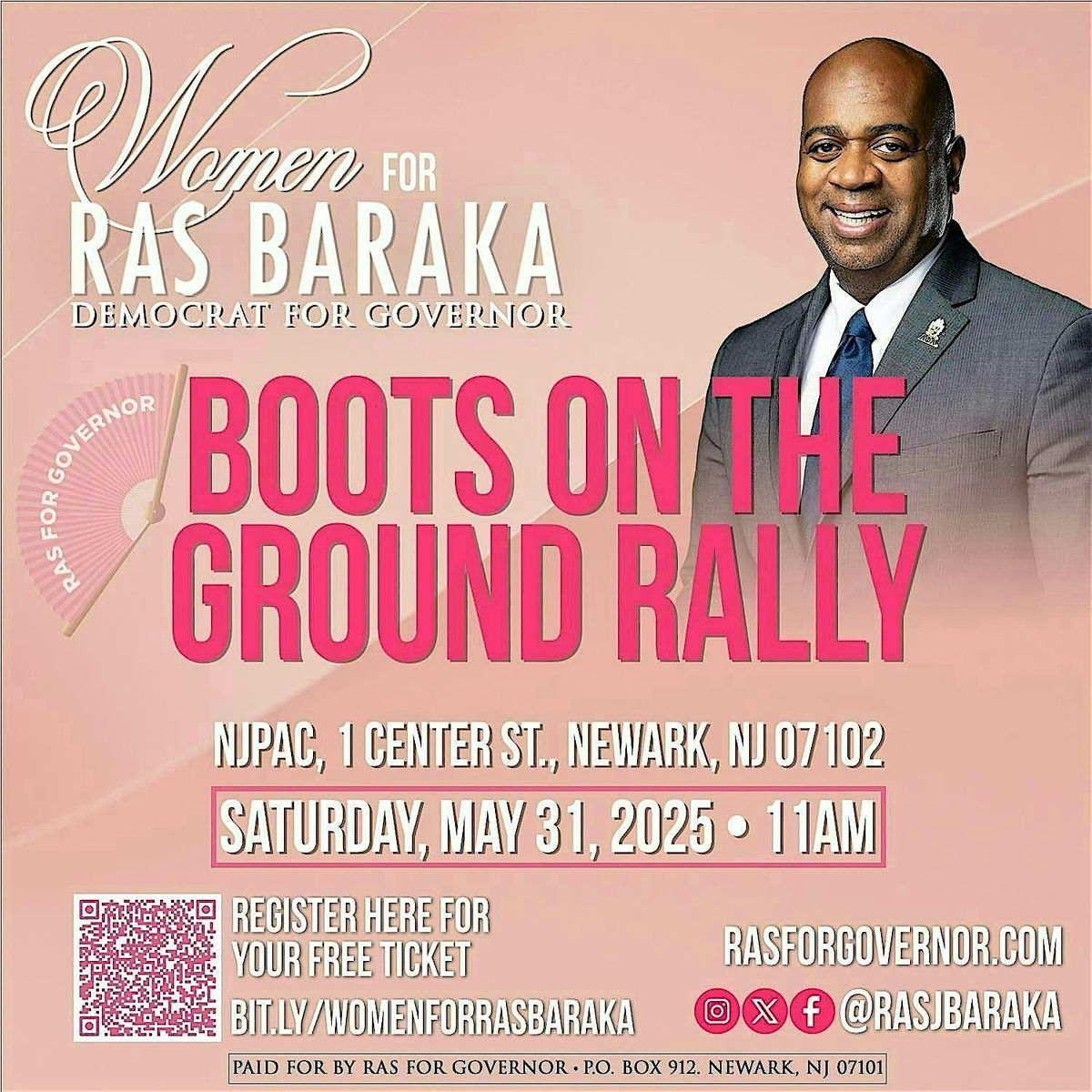 Women For Baraka-Boots On The Ground Rally, 31 May | Event in Newark | AllEvents