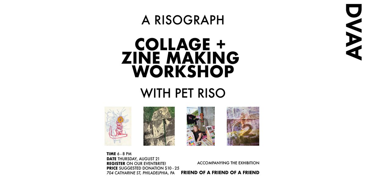 A Risograph Collage + Zine Making Workshop with Pet Riso, 21 August | Event in Philadelphia | AllEvents