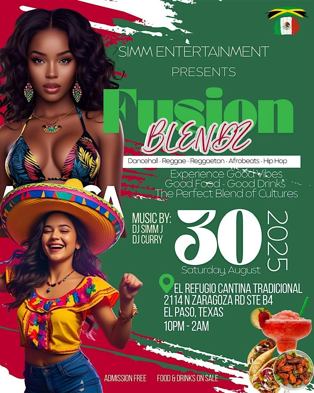 Get ready for the ultimate Caribbean Fusion Blend., 30 August | Event in El Paso | AllEvents