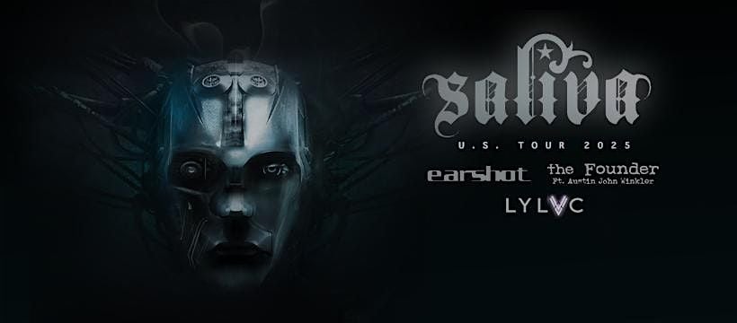 Saliva and special guests Earshot, Austin John Winkler, and LYLVC, 23 September | Event in Minot | AllEvents