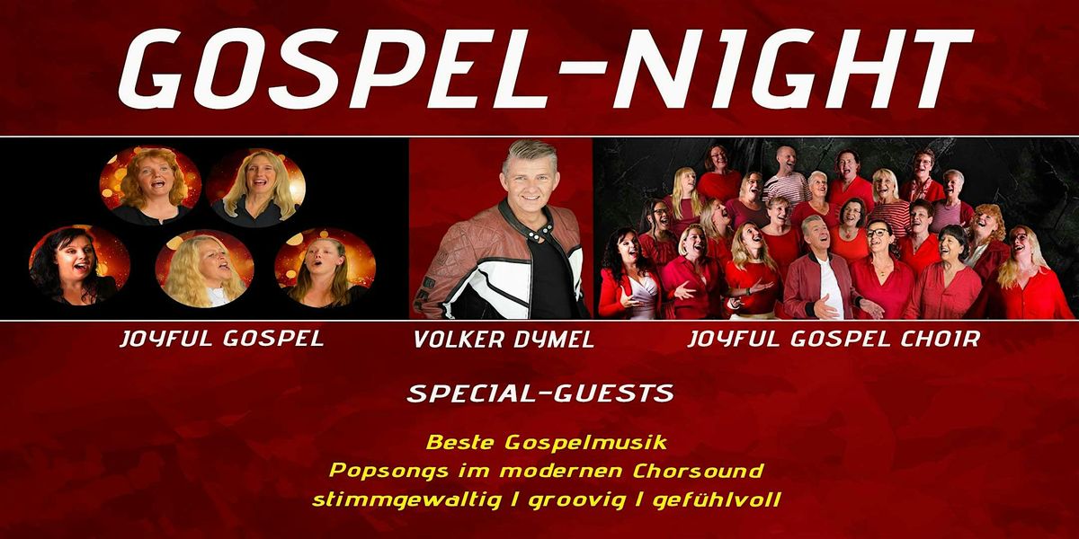 GOSPEL-NIGHT - Volker Dymel, Joyful Gospel (Choir), Special-Guests, 20 September | Event in Barmstedt | AllEvents