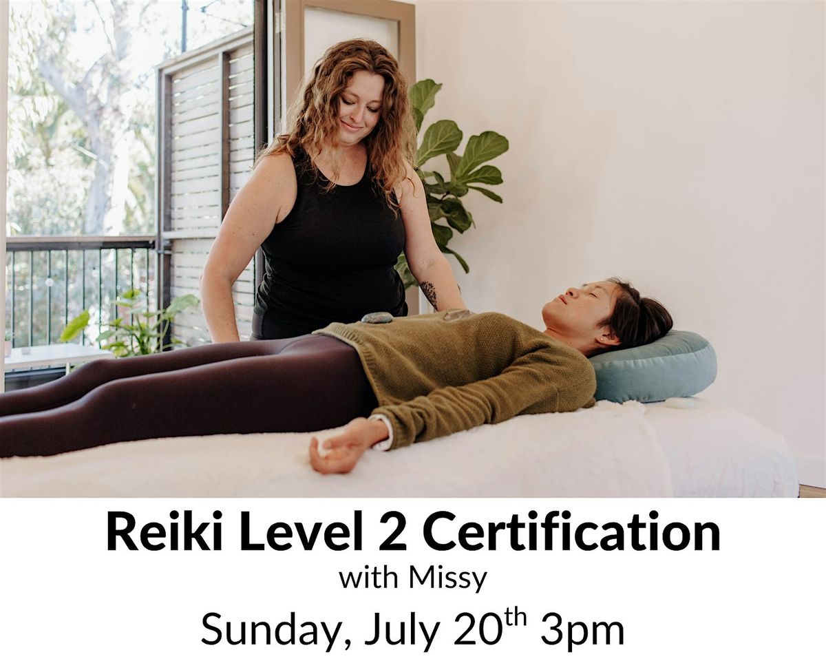 Reiki Level 2 Certification, 20 July | Event in San Diego | AllEvents