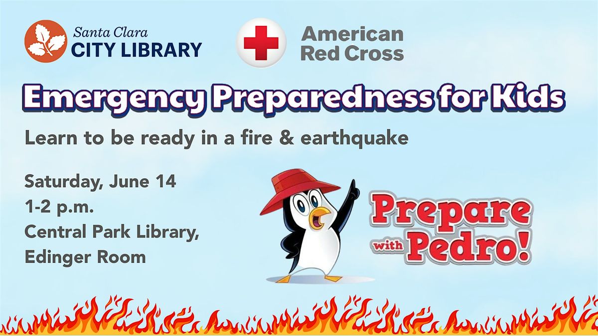 Emergency Preparedness for Kids with the American Red Cross, 14 June | Event in Santa Clara | AllEvents