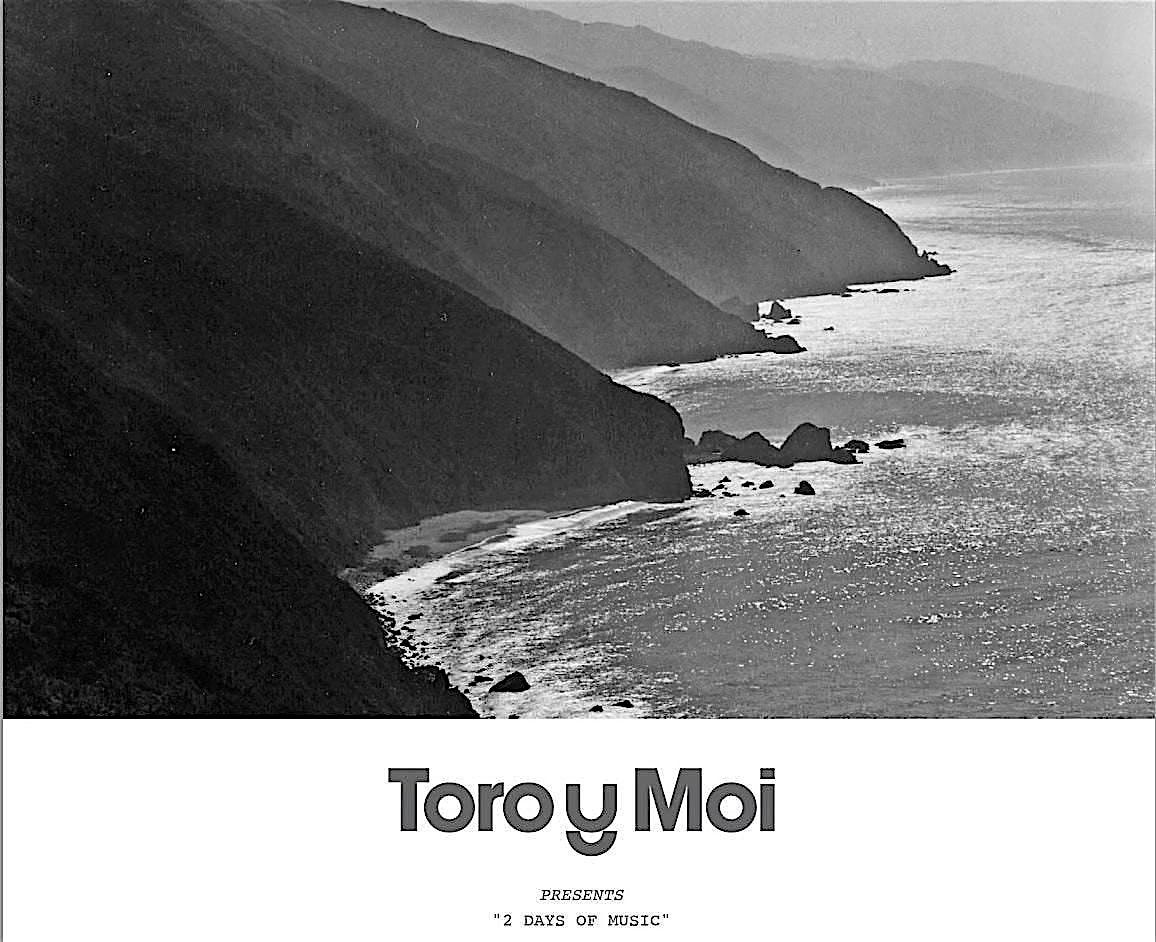 TORO Y MOI /// CAMPING WEEKEND FERNWOOD BIG SUR 2025, 19 September | Event in Big Sur | AllEvents