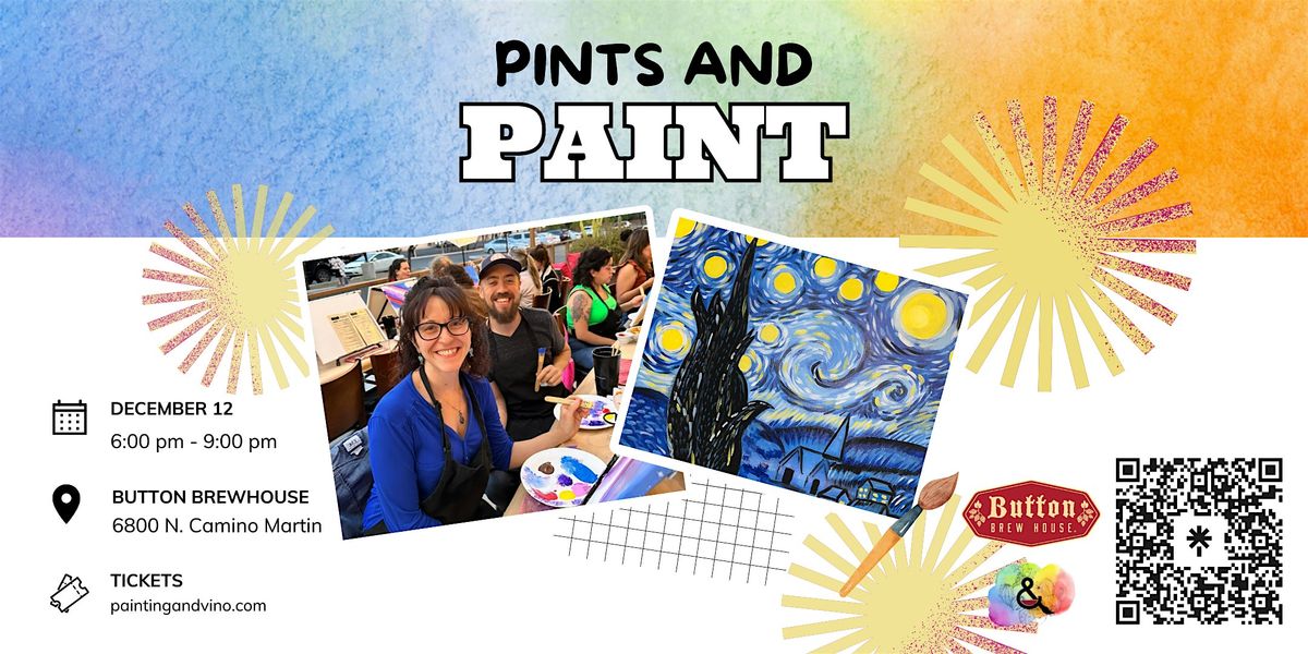 Van Gogh ‘Starry Night’ Paint and Pints, 12 December | Event in Tucson | AllEvents