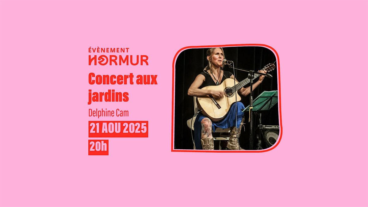 Concert acoustique de Delphine Cam aux Jardins de Kermerour à Bannalec, 21 August | Event in Brasparts | AllEvents