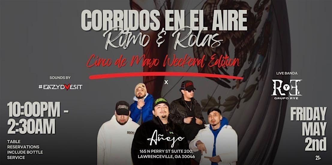 CORRIDOS EN EL AIRE | Event in Lawrenceville | AllEvents