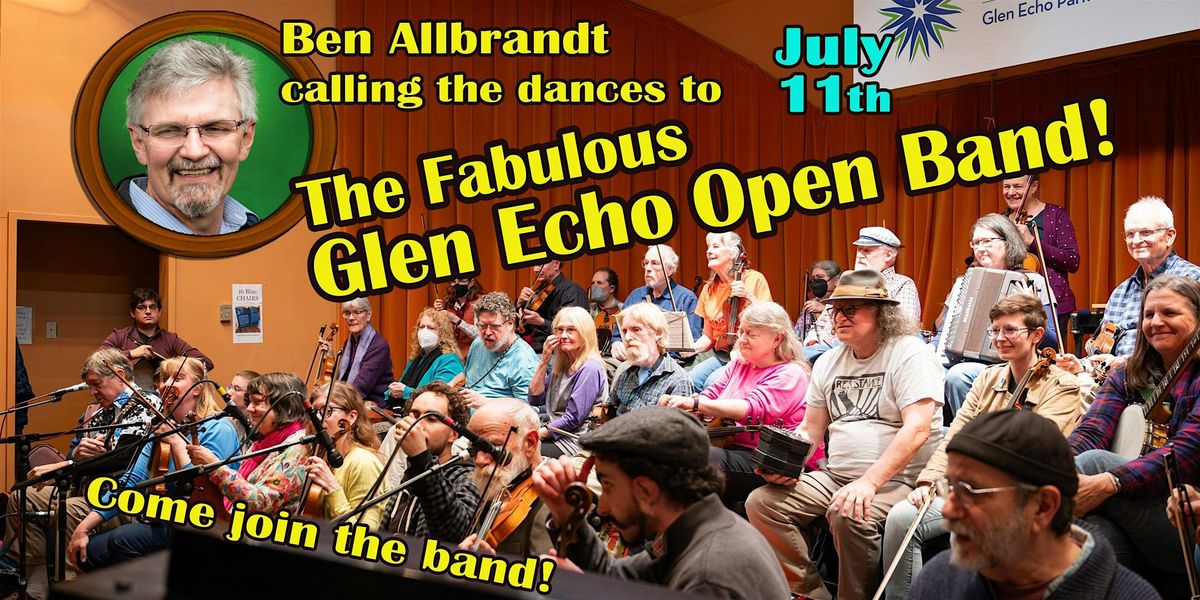 Ben Allbrandt calling to The Fabulous Glen Echo Open Band!, 11 July | Event in Glen Echo | AllEvents