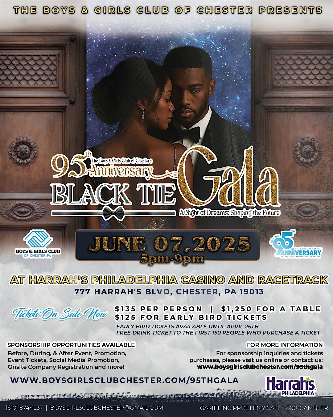 BGCC’s 95th Anniversary Black Tie Gala A Night of Dreams, 7 June | Event in Chester | AllEvents
