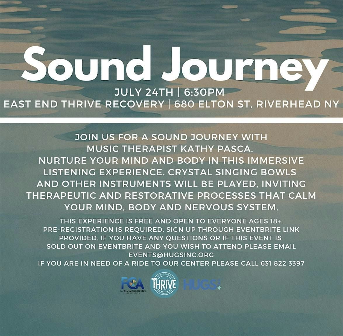 Sound Journey with Kathy Pasca | Event in Riverhead | AllEvents