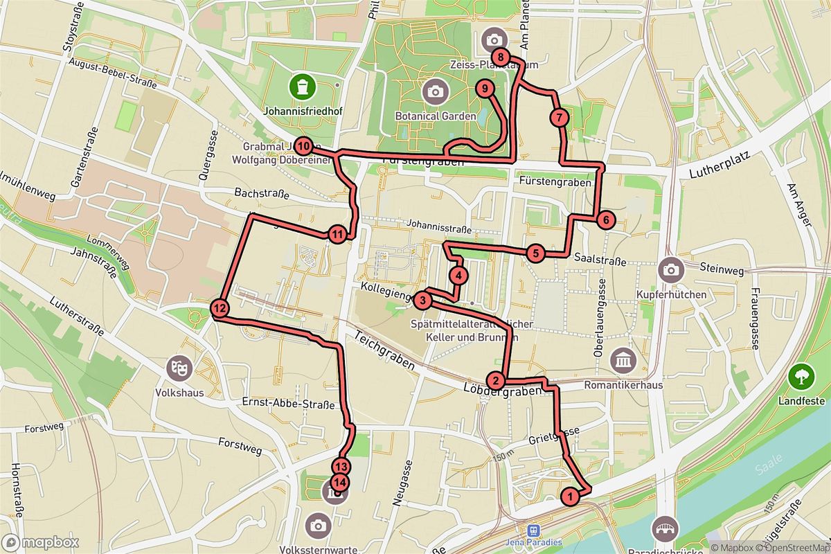 Jena Audio Tour: Enlightenment Trails and Hidden Gems in Jena-Zentrum | Event in Jena | AllEvents