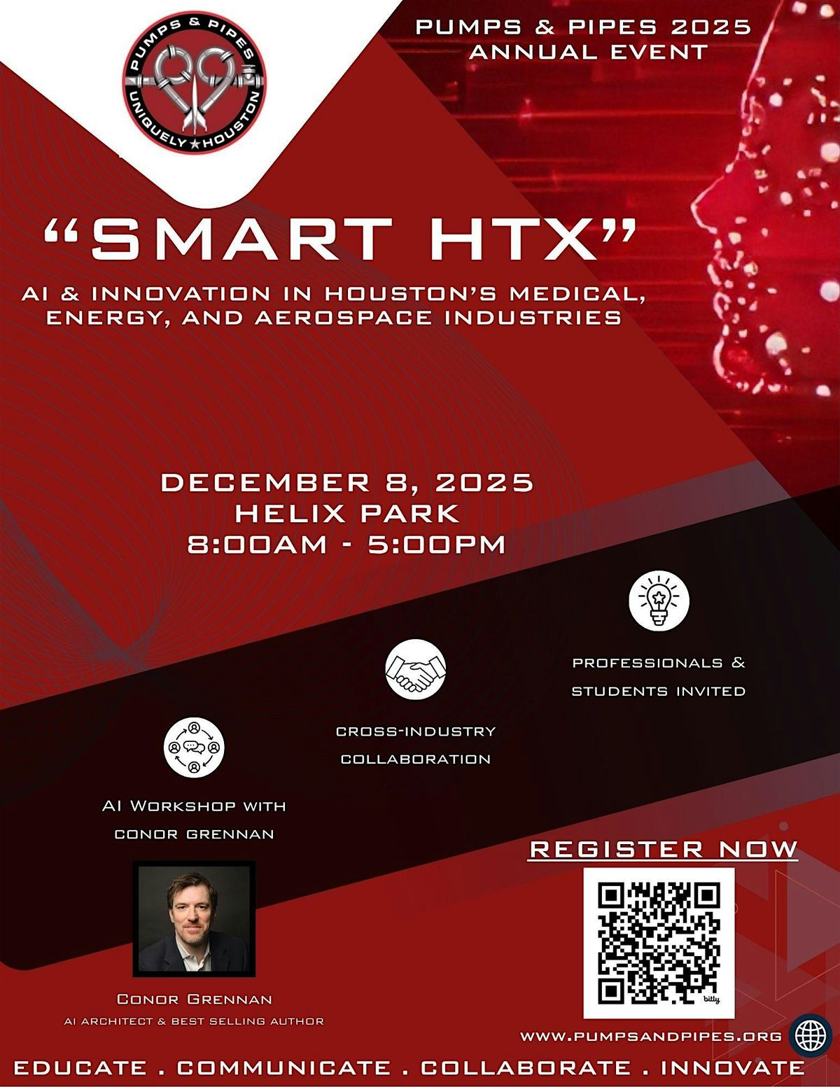 Pumps & Pipes Annual Event 2025, 8 December | Event in Houston | AllEvents