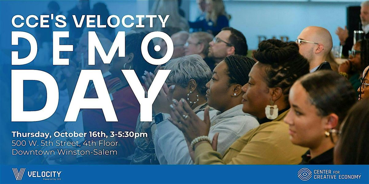Velocity Demo Day 2025, 16 October | Event in Winston-Salem | AllEvents