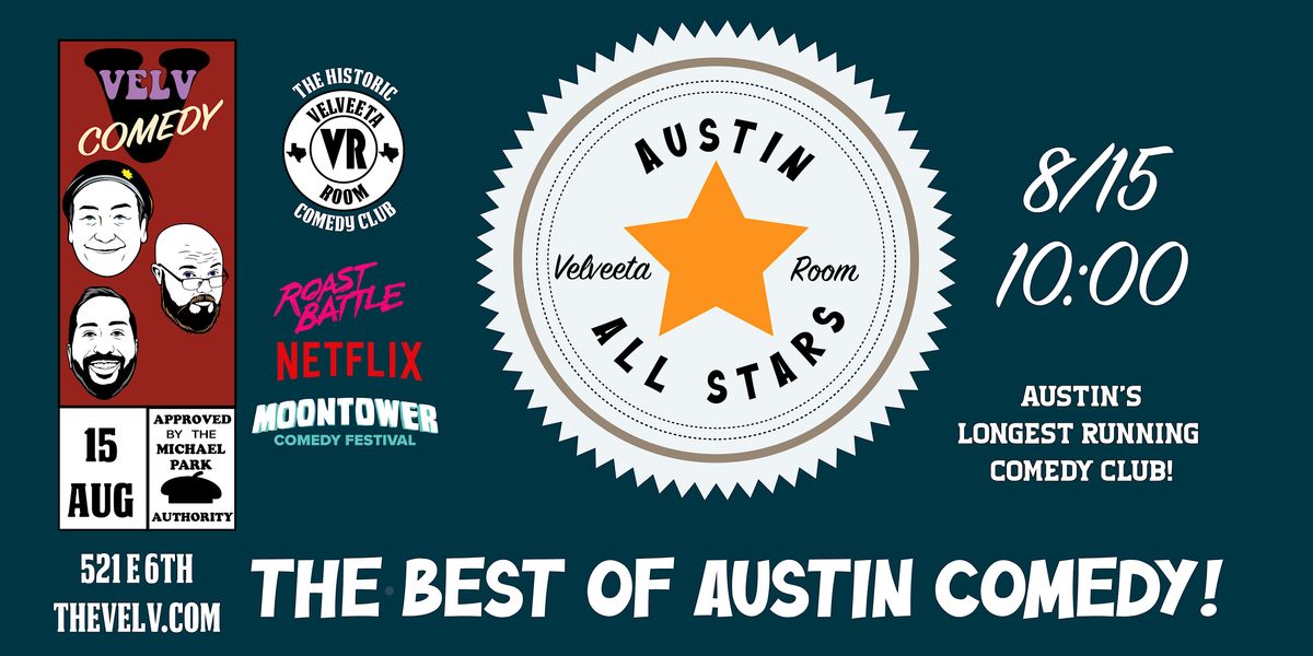 Austin All-Star Comedy!, 15 August | Event in Austin | AllEvents