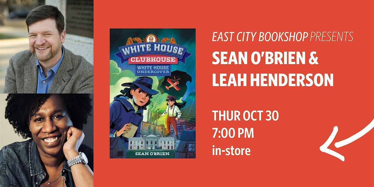 In-Store Event: Sean O'Brien, White House Undercover, 30 October | Event in Washington | AllEvents