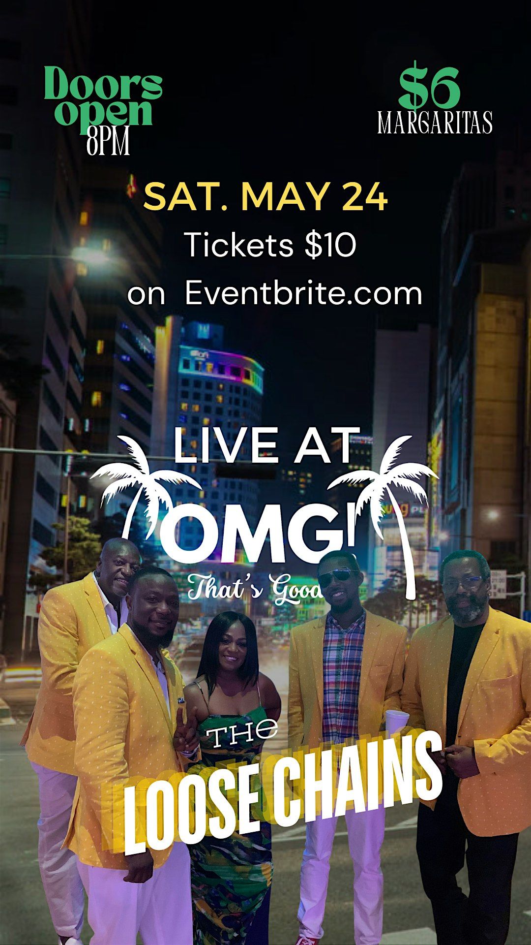 Loose Chains Band at OMG That's Good Restaurant & Lounge, 24 May | Event in Atlanta | AllEvents