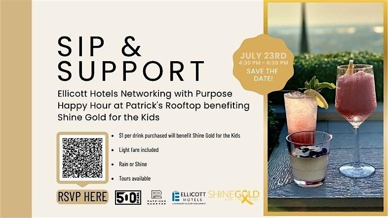 Networking with Purpose  Benefiting Shine Gold for the Kids, 23 July | Event in Buffalo | AllEvents