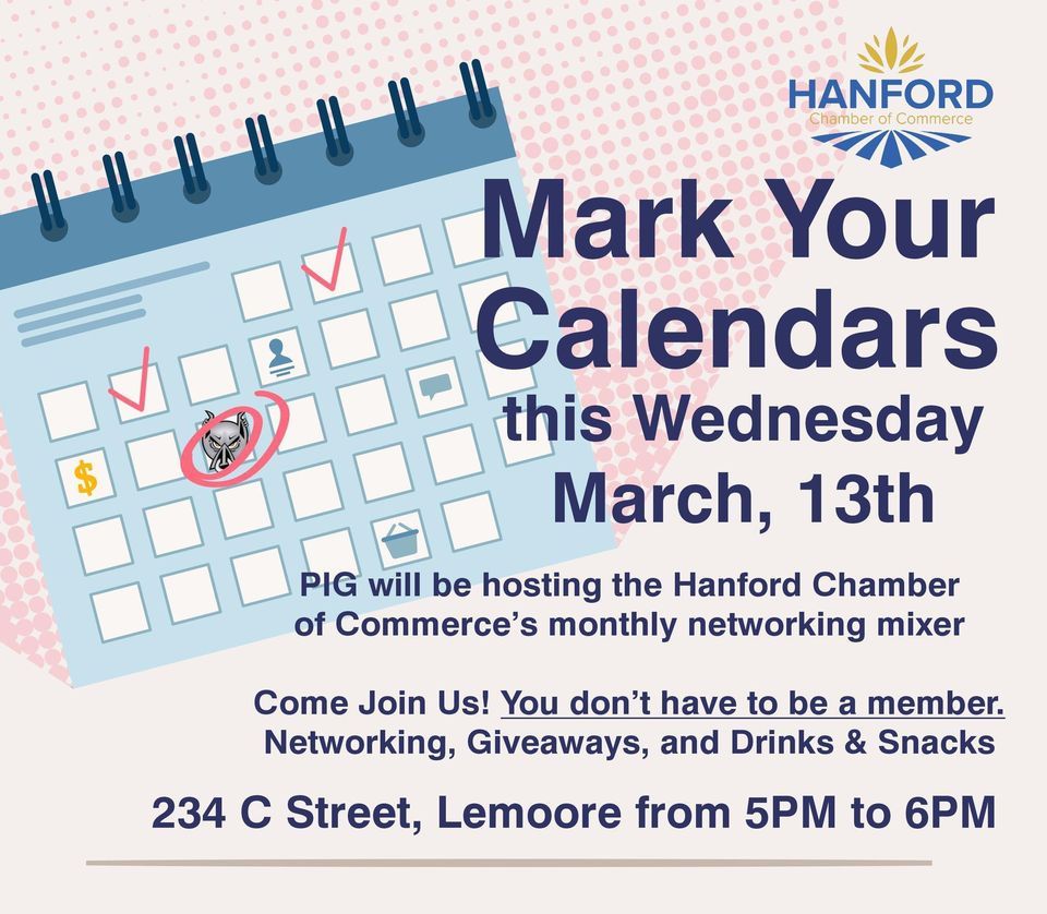 Hanford Chamber Mixer Plain Insane Graphix, 234 C St, Lemoore, CA, 13