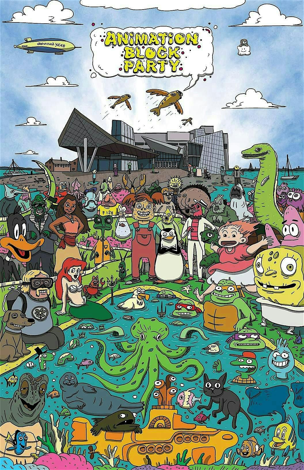 Animation Block Party at the New England Aquarium., 9 August | Event in Boston | AllEvents