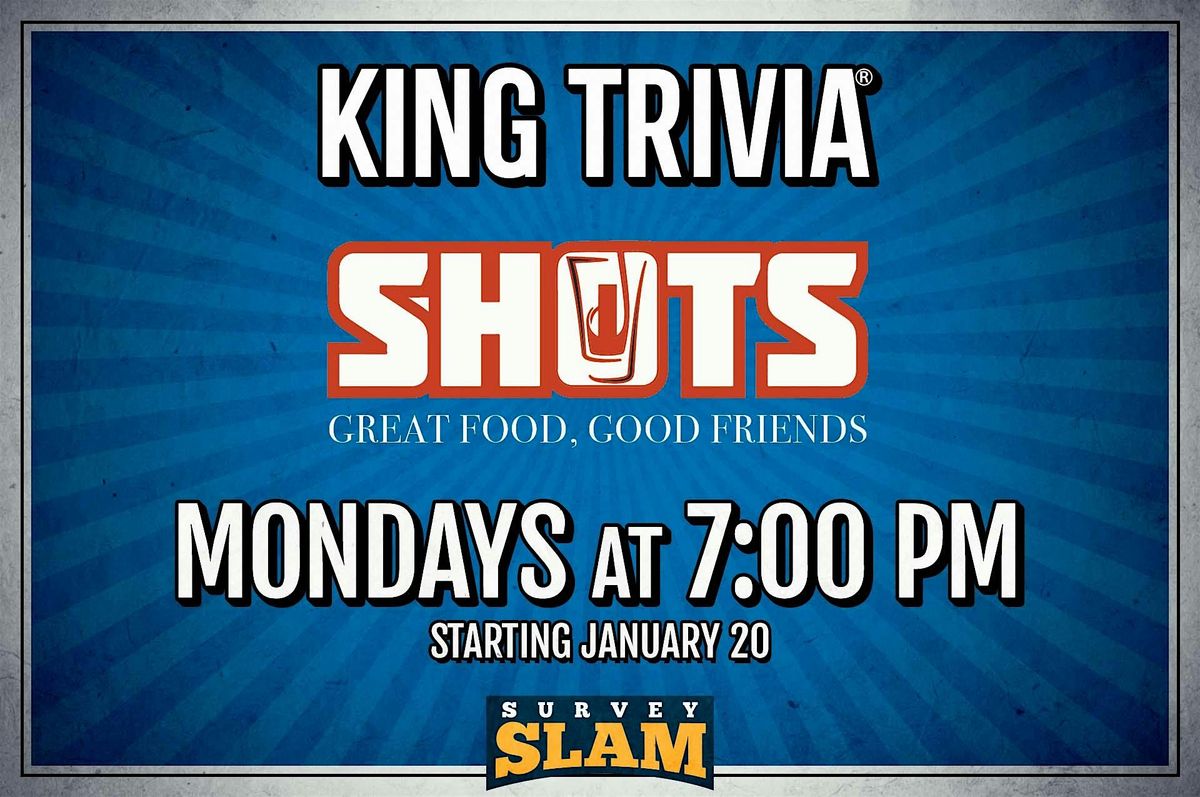 Survey Slam at Shots (Standale) | Event in Grand Rapids | AllEvents