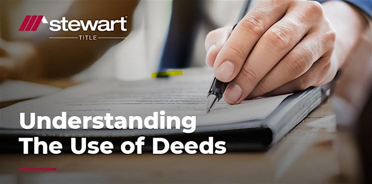 Stewart Title:  A Few Good Deeds - Educational Seminar, 22 October | Event in Tacoma | AllEvents