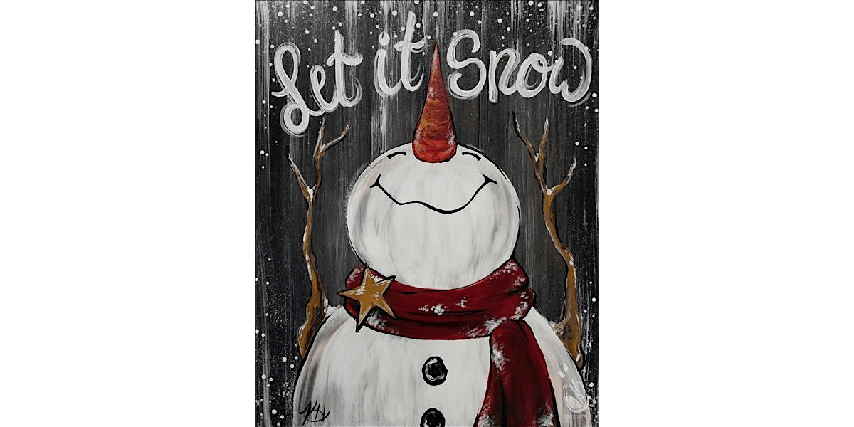 Cheerful Snowman - Paint and Sip in Houston | Classpop!™ | Event in Baytown | AllEvents